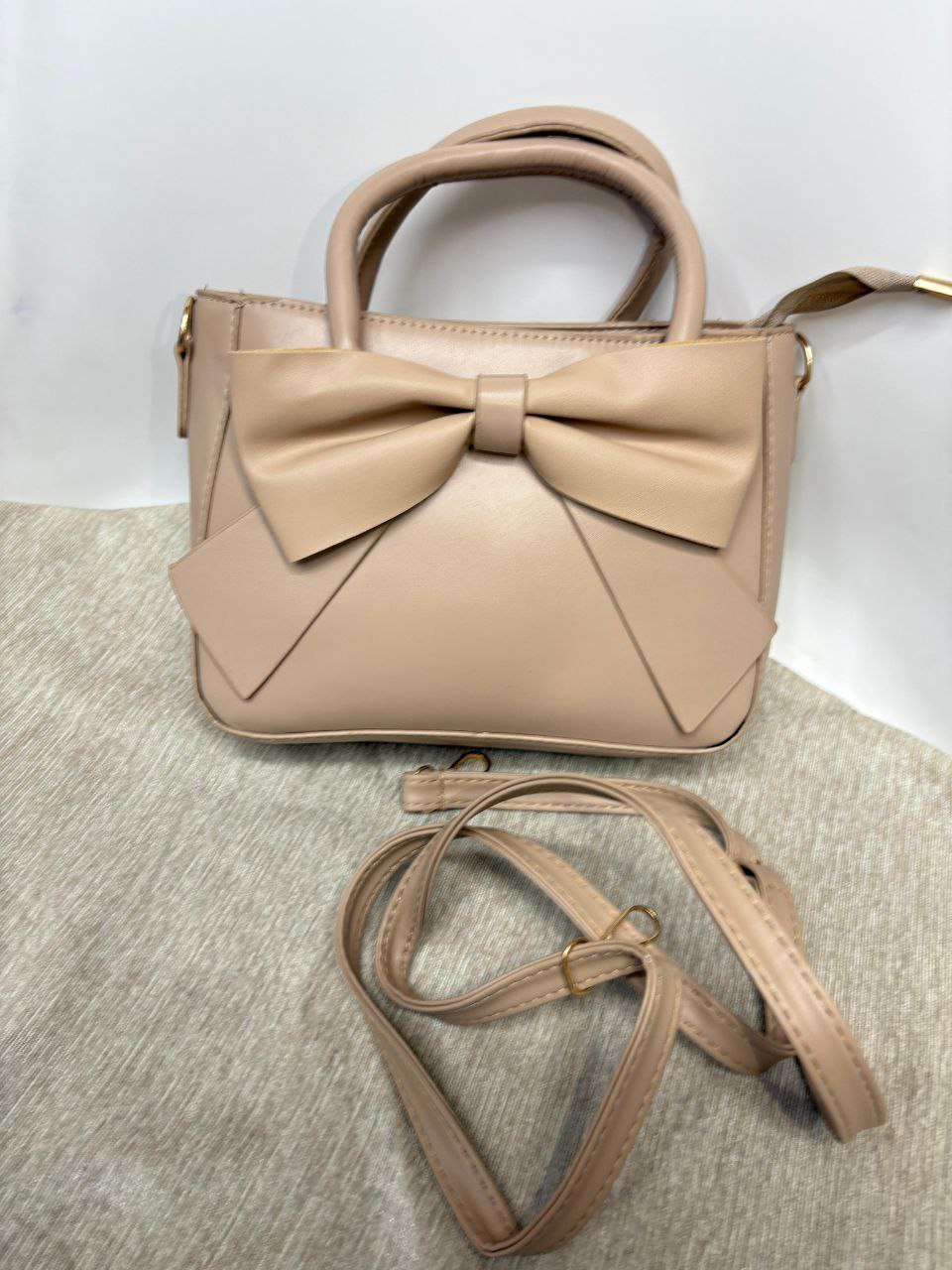 Attire Bow Leather Handbags