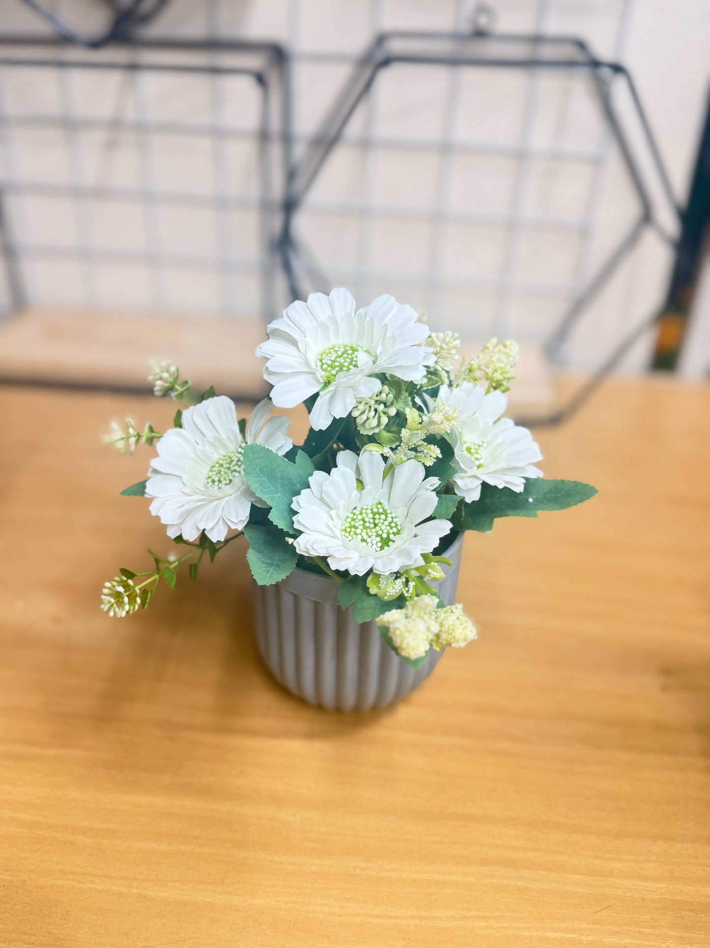5 Artificial Plants Combo (3 Flower + 2 Green) | Best Home & Office Décor Deal – Only 1100 TK