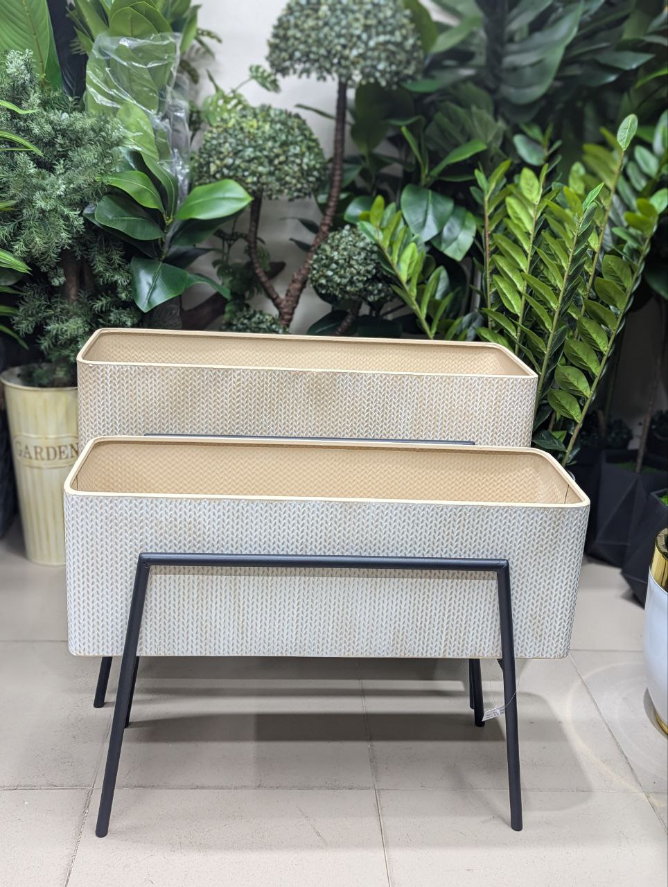 ATH006 - Home Decor Flower Pot Holder β Metal Plant Stand