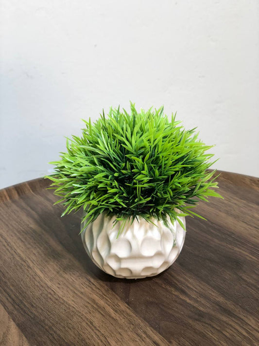 ATH – Miniature Artificial Bonsai Tree, Plastic Pot, Office Desk Greenery Decoration 210