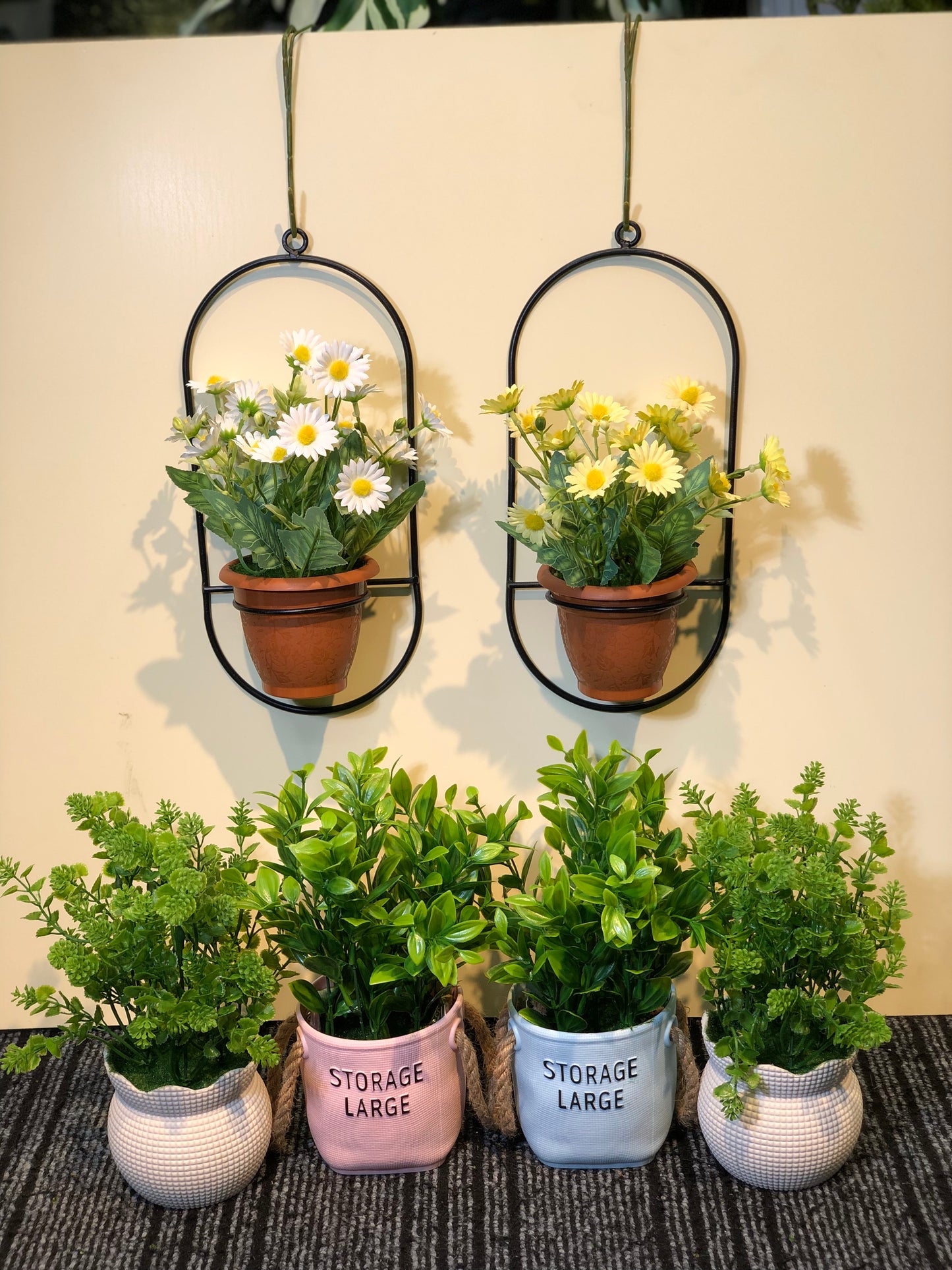 6-Piece Artificial Plant Pot Combo Set | Home & Office Decoration – Ahmad Tree House