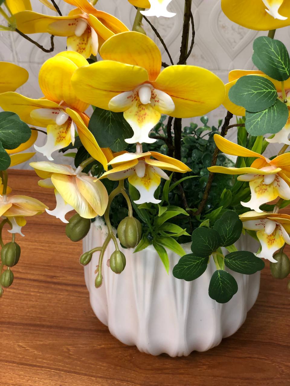 Artificial flower arrangement design 20 – real product photo 2