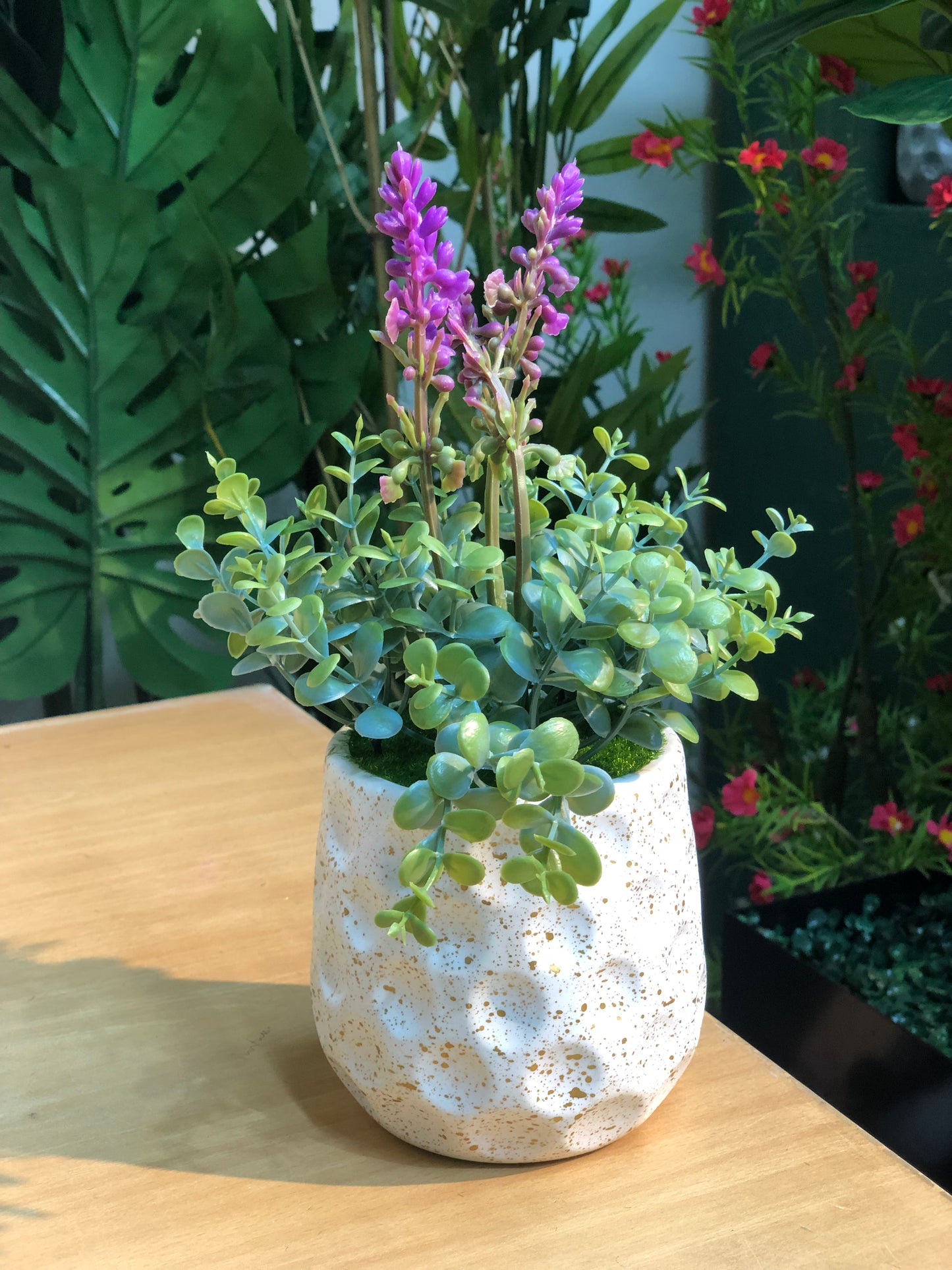 🌿 4 PCS Small Artificial Plants Combo – Only 1050 TK!