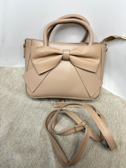 Attire Bow Leather Handbags