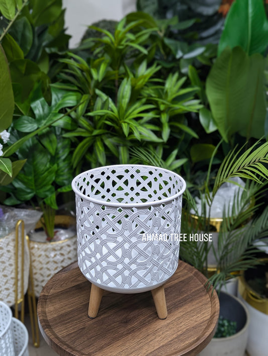 ATH008 - Home Decor Flower Pot Holder – Metal Plant Stand