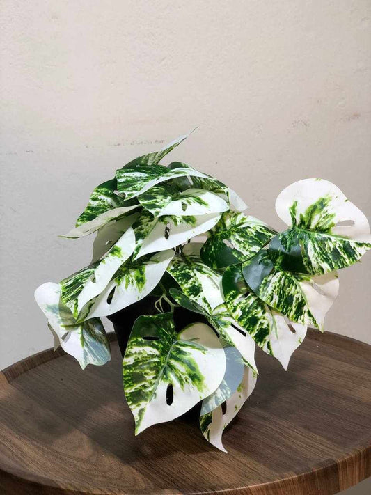 ATH – Miniature Artificial Bonsai Tree, Plastic Pot, Office Desk Greenery Decoration 214