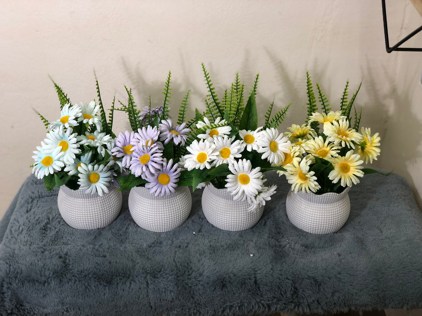 Premium 4-Color Flower Combo with White Tubs – Limited Offer @ 1050 TK