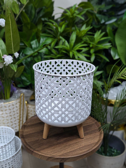 ATH008 - Home Decor Flower Pot Holder – Metal Plant Stand