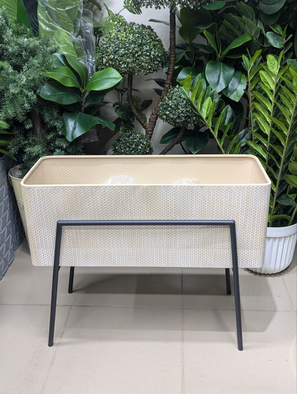 ATH006 - Home Decor Flower Pot Holder – Metal Plant Stand