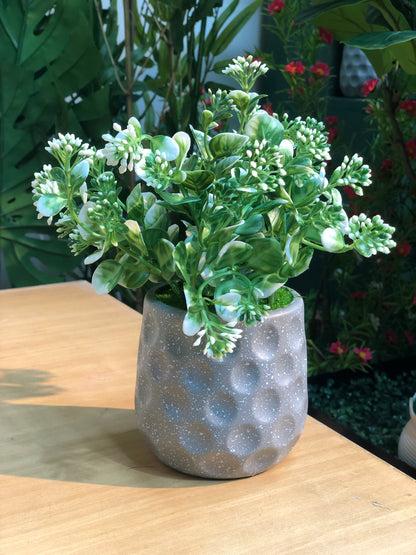 🌿 4 PCS Small Artificial Plants Combo – Only 1050 TK!