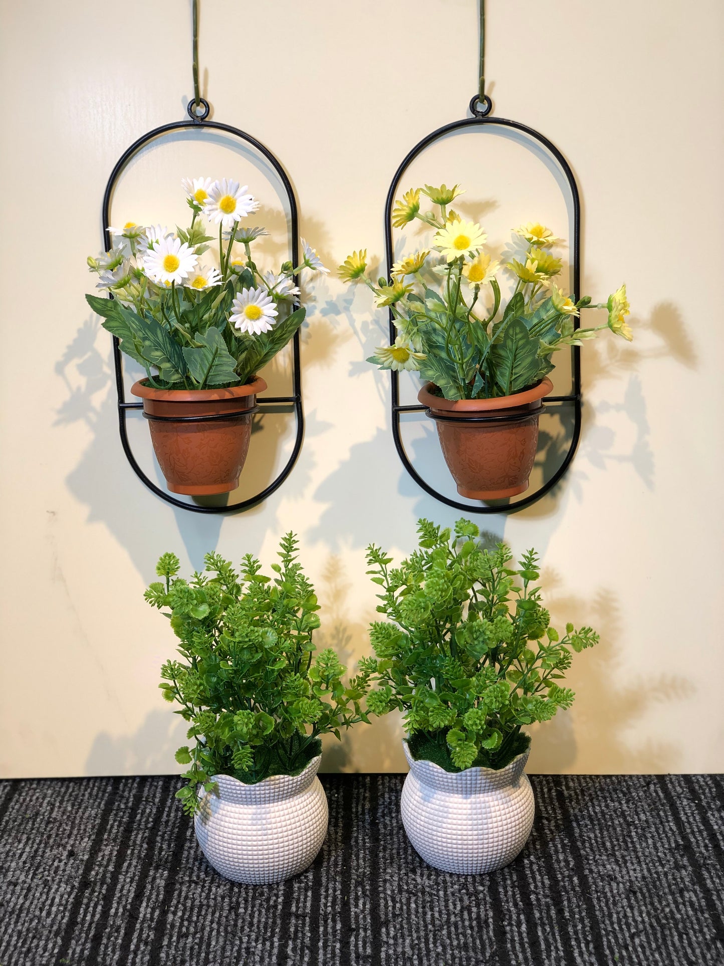 4-Piece Artificial Plant Pot Combo Set | Home & Office Decoration – Ahmad Tree House