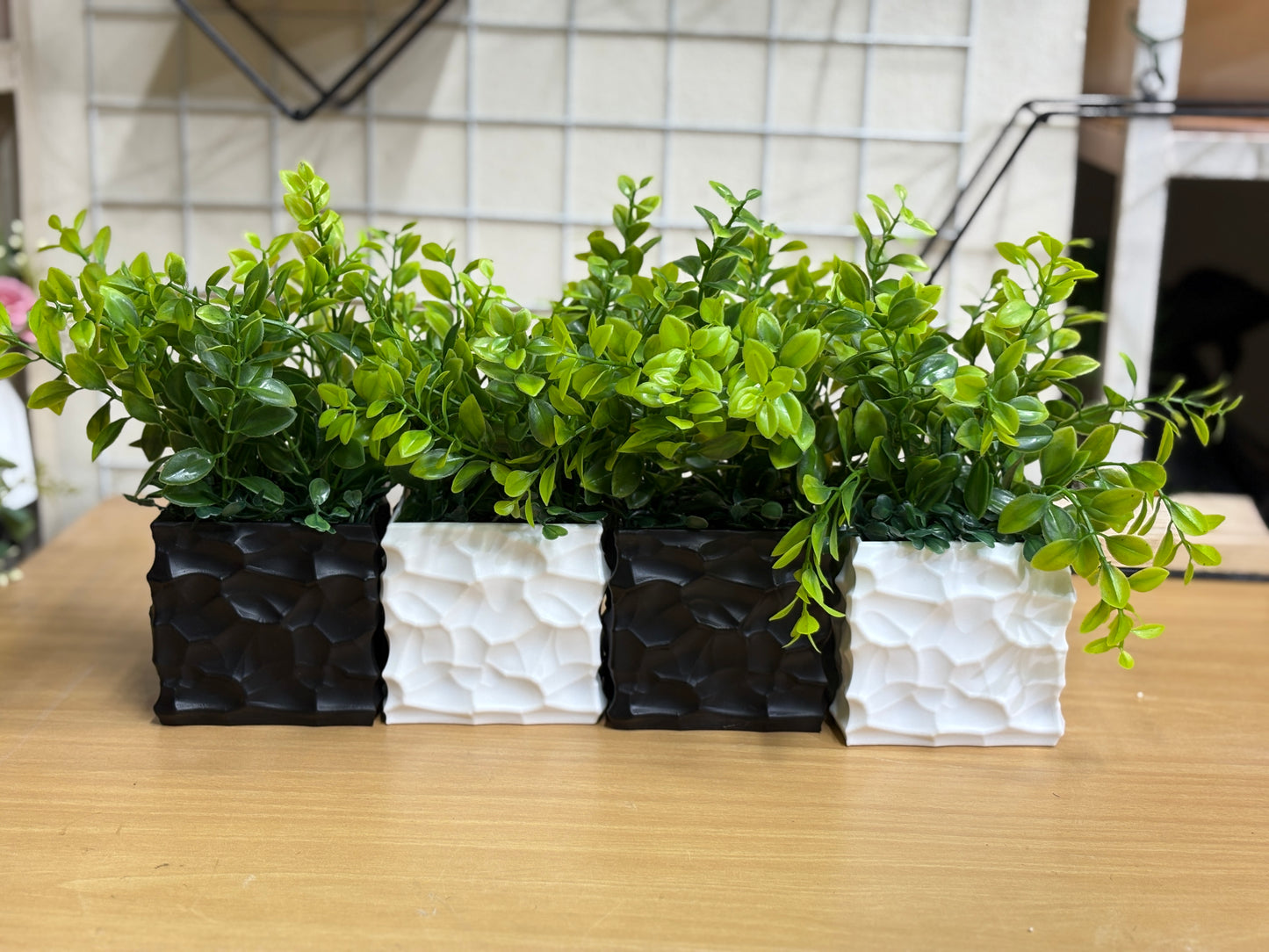 4pcs Green Artificial Plants Combo | Refresh Your Space – Only 950 TK