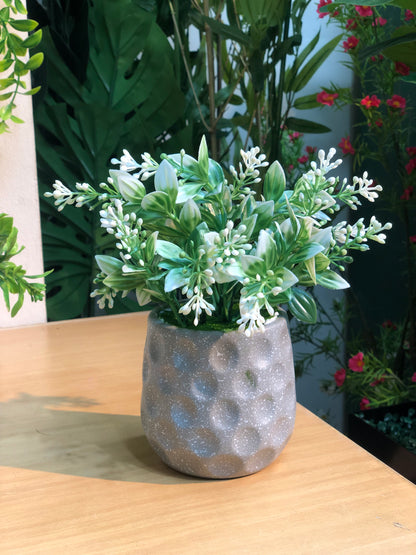 🌿 4 PCS Small Artificial Plants Combo – Only 1050 TK!