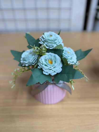 Bow Tie Tub Flower Set – 3 in 1 Combo