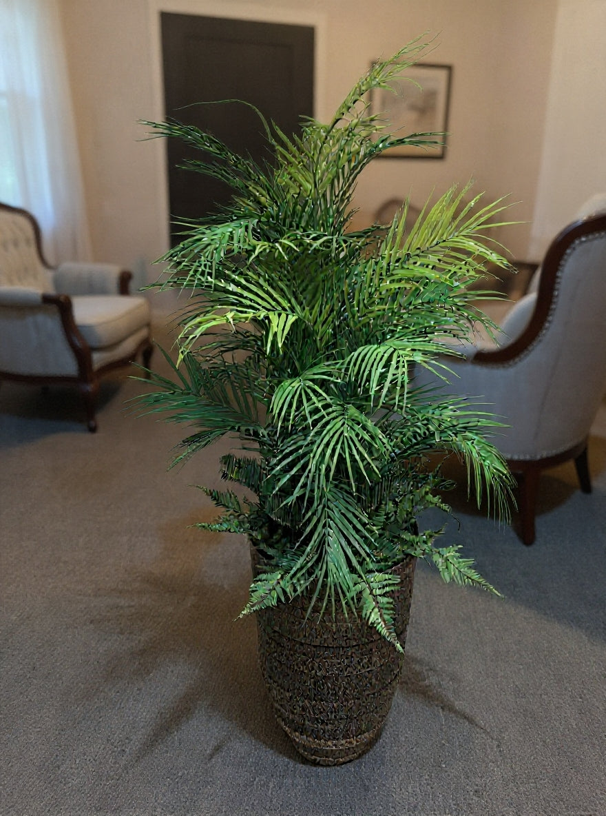 Artificial Areca Palm – Lush Green Home & Office Decor