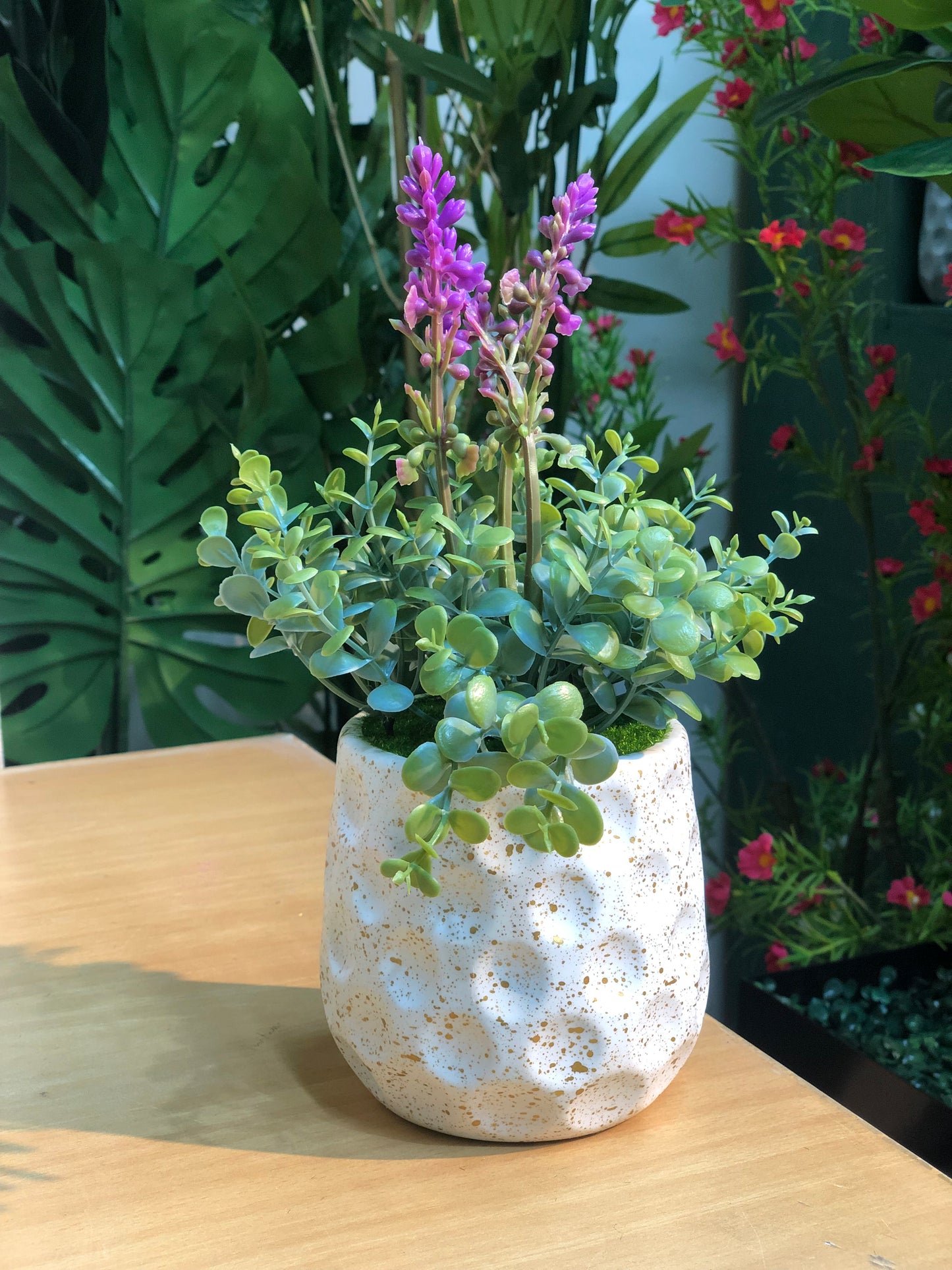 🌿 4 PCS Small Artificial Plants Combo – Only 1050 TK!