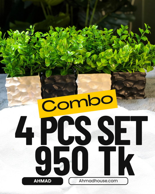 4 Artificial plants Combo – 950 Tk
