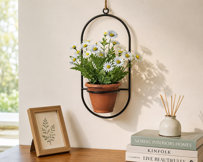 4-Piece Modern Artificial Plant Pot Combo Set | Living Room Decor