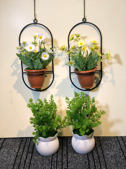 4-Piece Artificial Plant Pot Combo Set | Home & Office Decoration – Ahmad Tree House