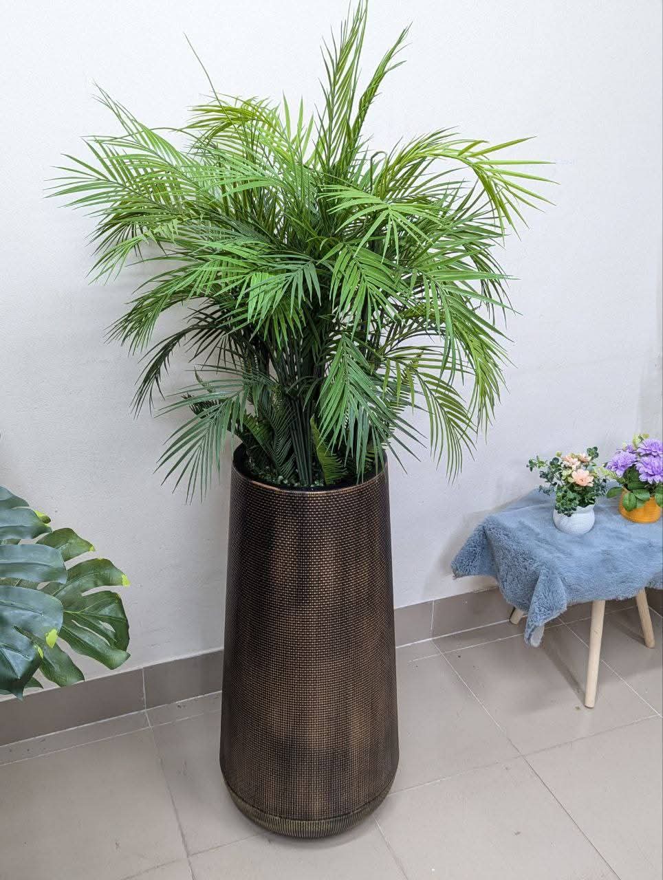 Areca Palm in Antique Bronze