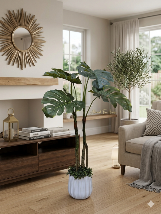 Ahmad Tree House | Premium Artificial Monstera Plants & Greenery in BD