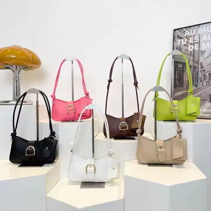 Classic Everyday Shoulder Bag – Adjustable Strap & Minimalist Design