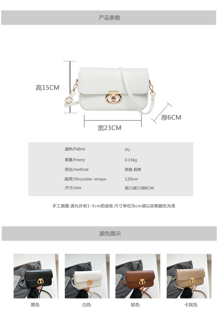 Stylish PU Leather Handbag – Versatile & Trendy