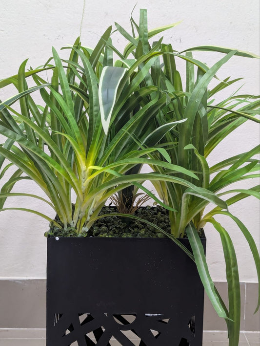 Geometric Luxe Artificial Foliage Display