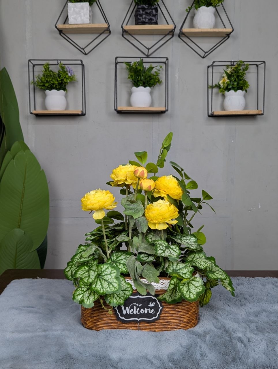 Welcome" Garden Basket Series