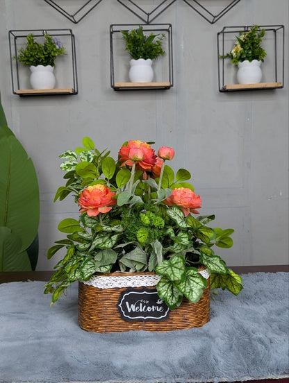 Welcome" Garden Basket Series