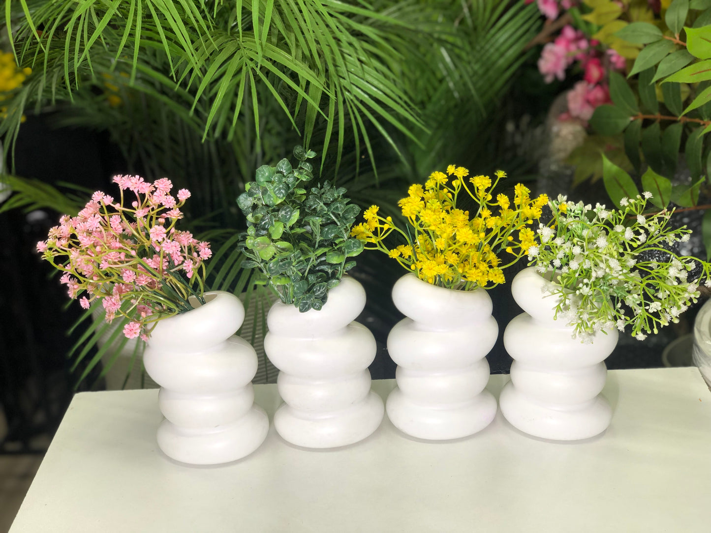 4 Artificial Plants Combo – 1050 TK