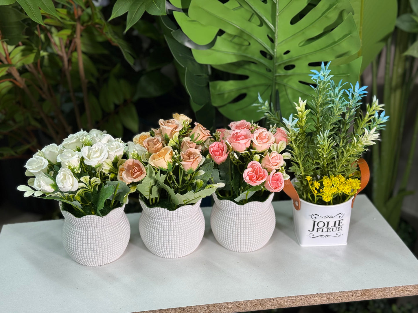 Instant Room Makeover Kit | 6 Realistic Faux Flower Arrangements – 1,650 TK