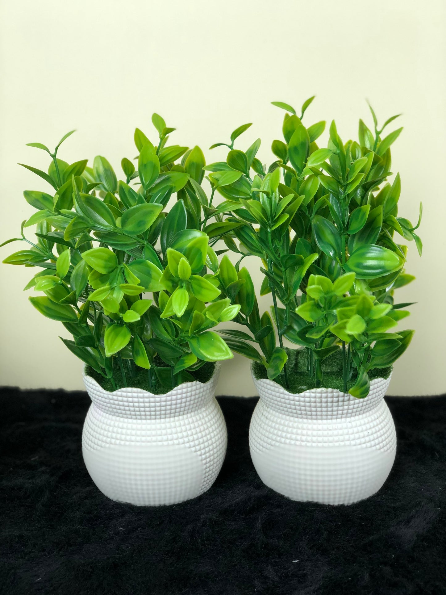 4-Piece Artificial Plant Pot Combo Set | Home & Office Decoration