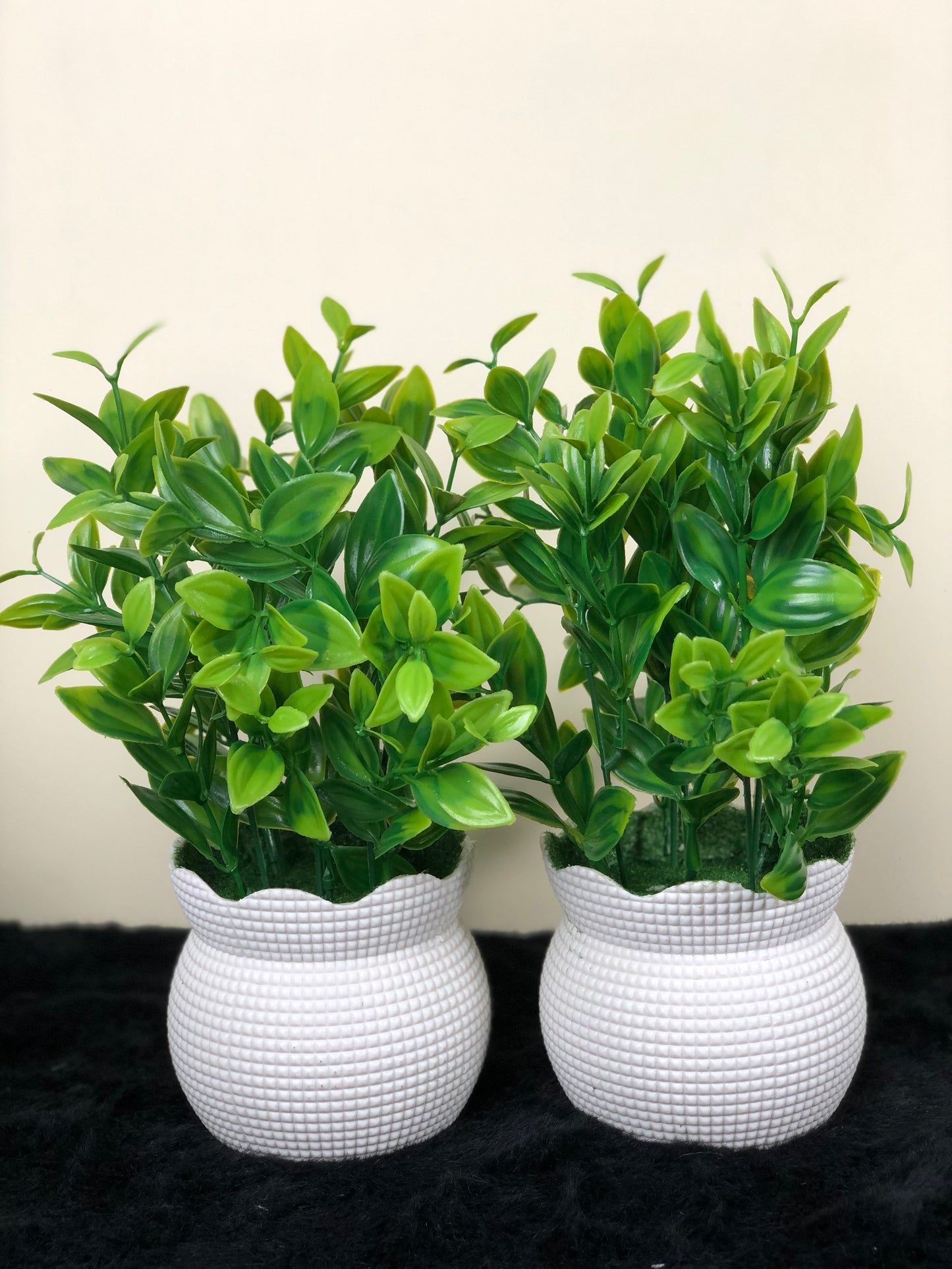 4-Piece Artificial Plant Pot Combo Set | Home & Office Decoration
