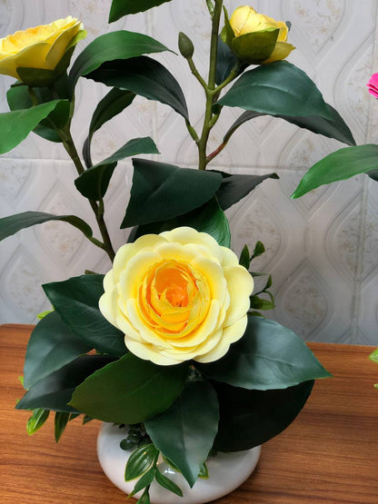 Artificial flower arrangement design 01 – real product photo 2