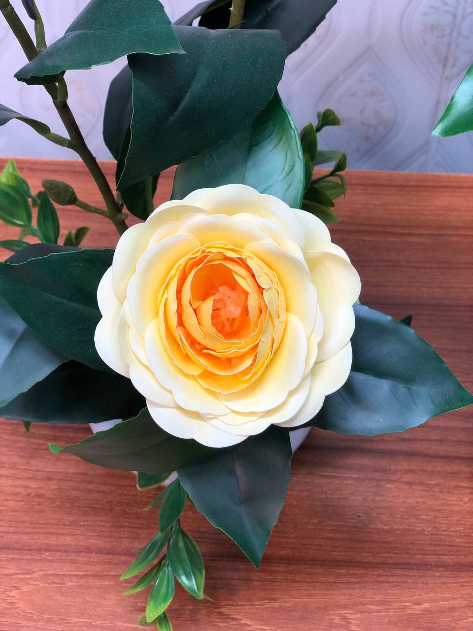 Artificial flower arrangement design 01 – real product photo 3
