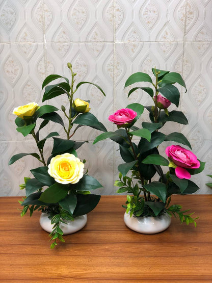 Artificial flower arrangement design 01 – real product photo 4