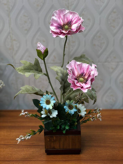 Artificial flower arrangement design 02 – real product photo 2