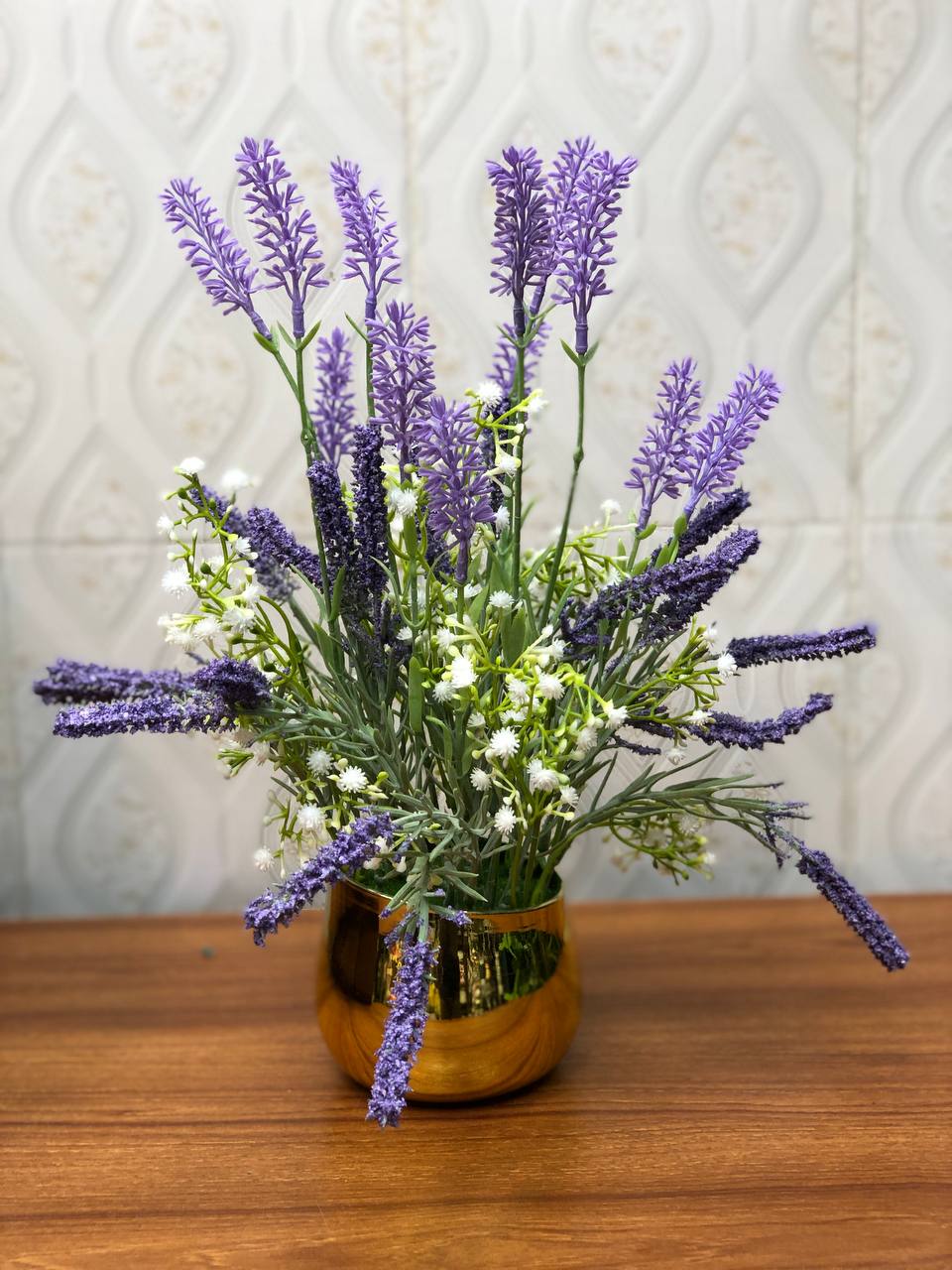 Artificial flower arrangement design 03 – real product photo 3