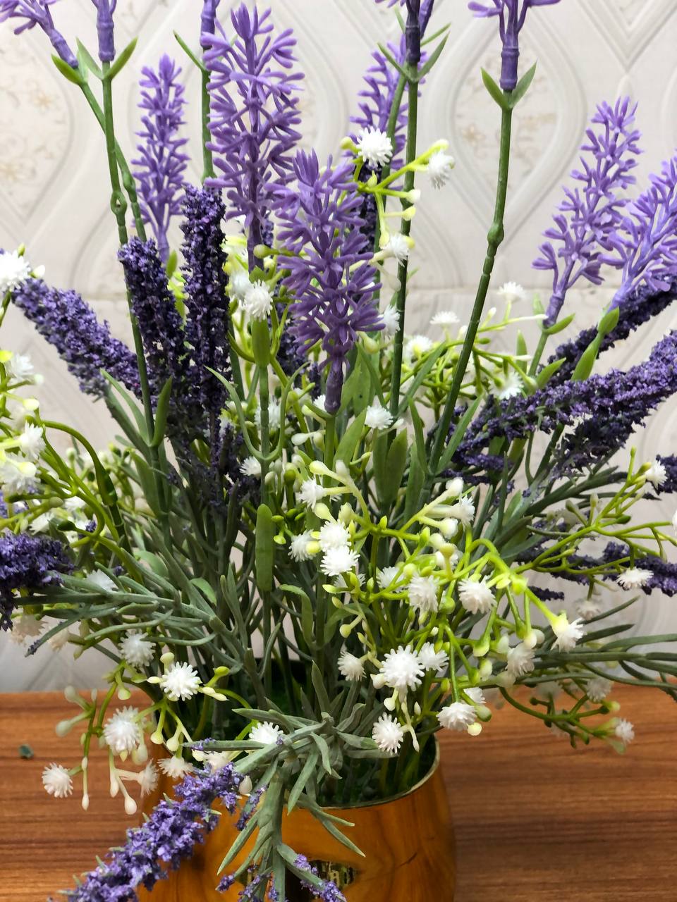 Artificial flower arrangement design 03 – real product photo 4