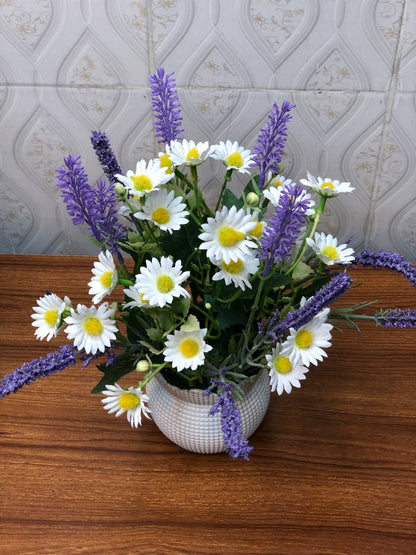 Artificial flower arrangement design 07 – real product photo 2