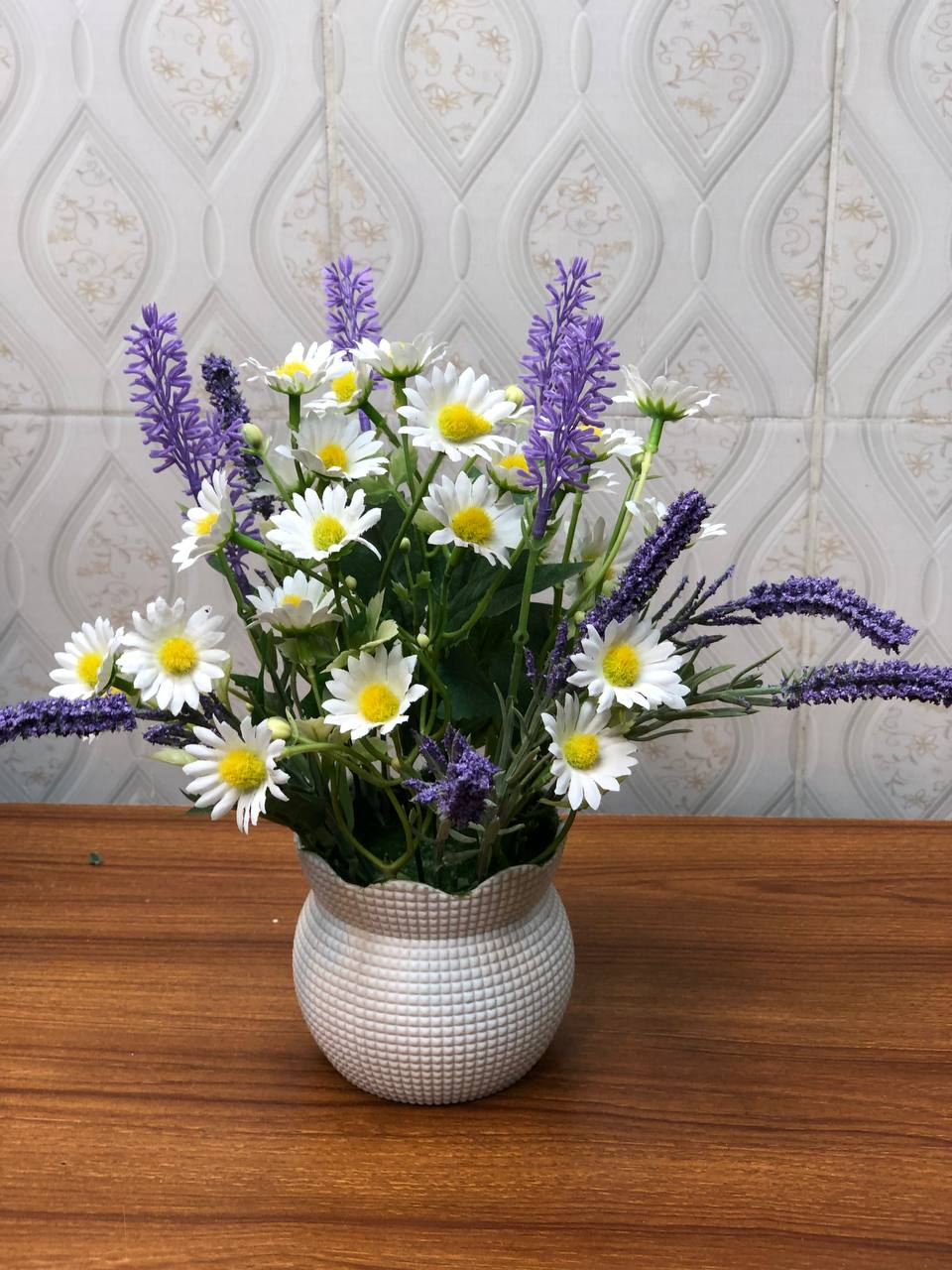 Artificial flower arrangement design 07 – real product photo 4