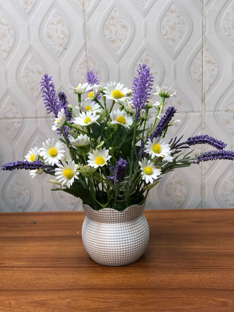 Artificial flower arrangement design 07 – real product photo 5