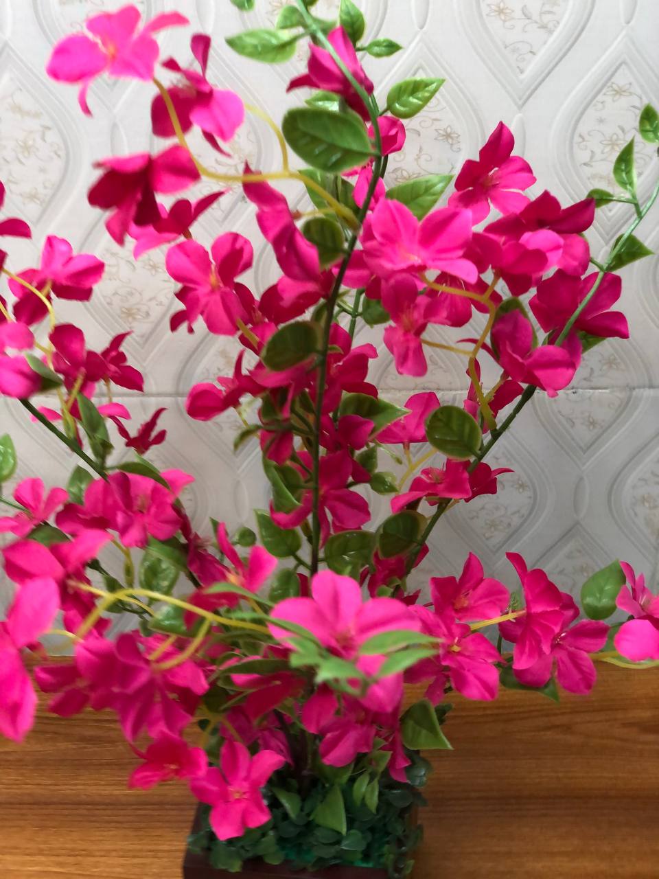 Artificial flower arrangement design 08 – real product photo 1