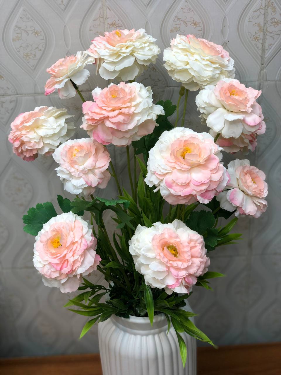 Artificial flower arrangement design 09 – real product photo 2