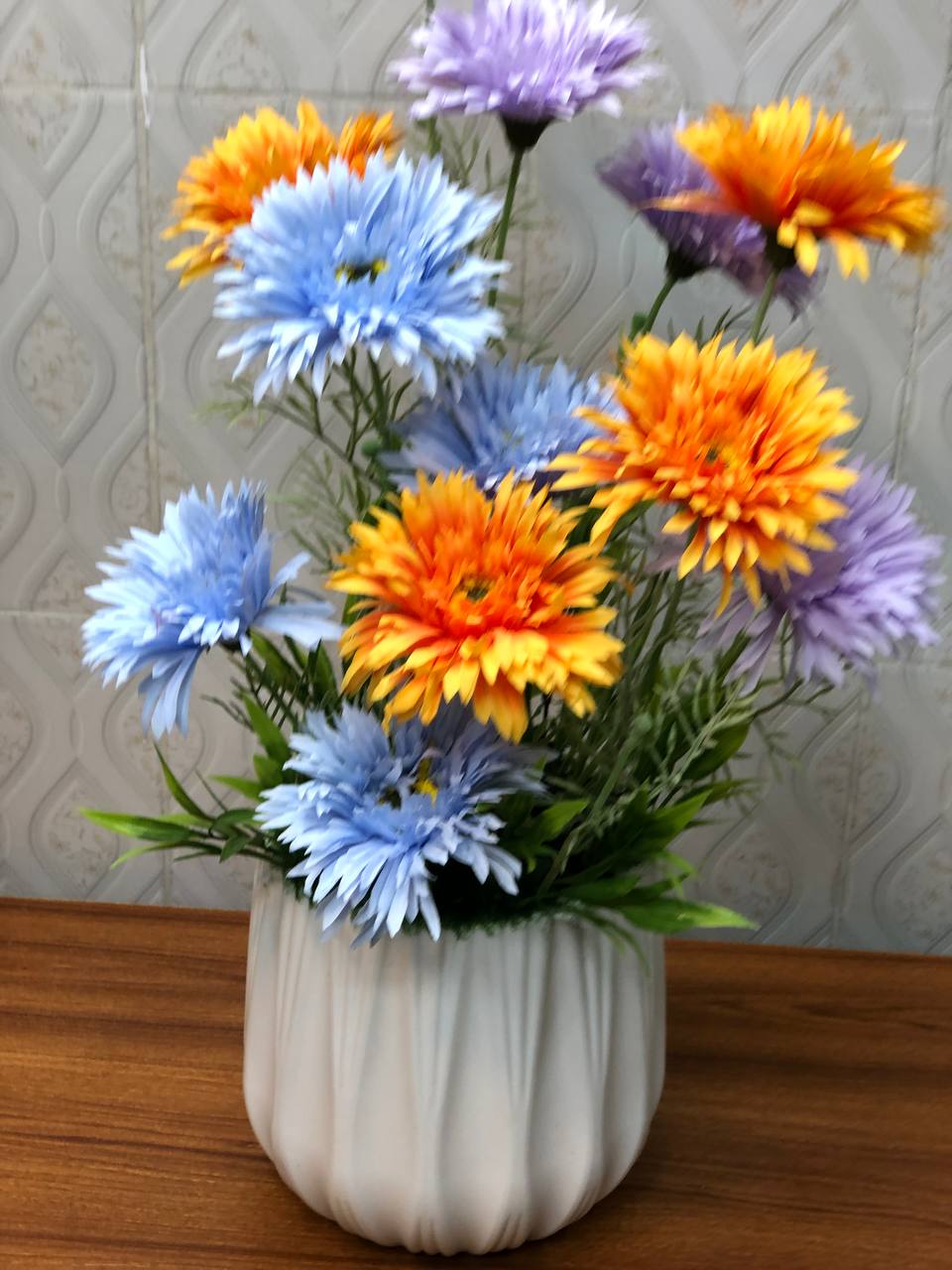 Artificial flower arrangement design 16 – real product photo 2
