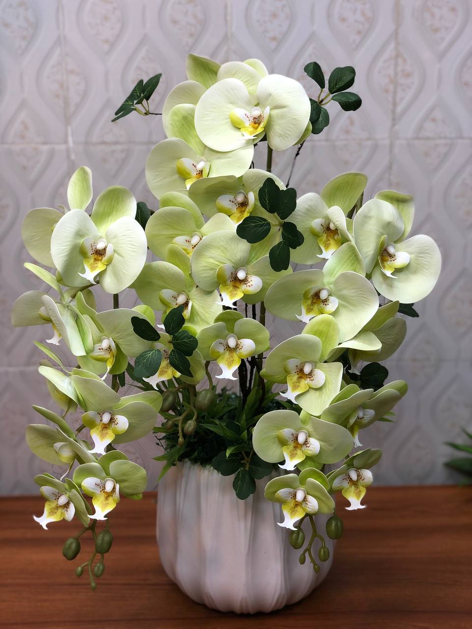 Artificial flower arrangement design 18 – real product photo 3