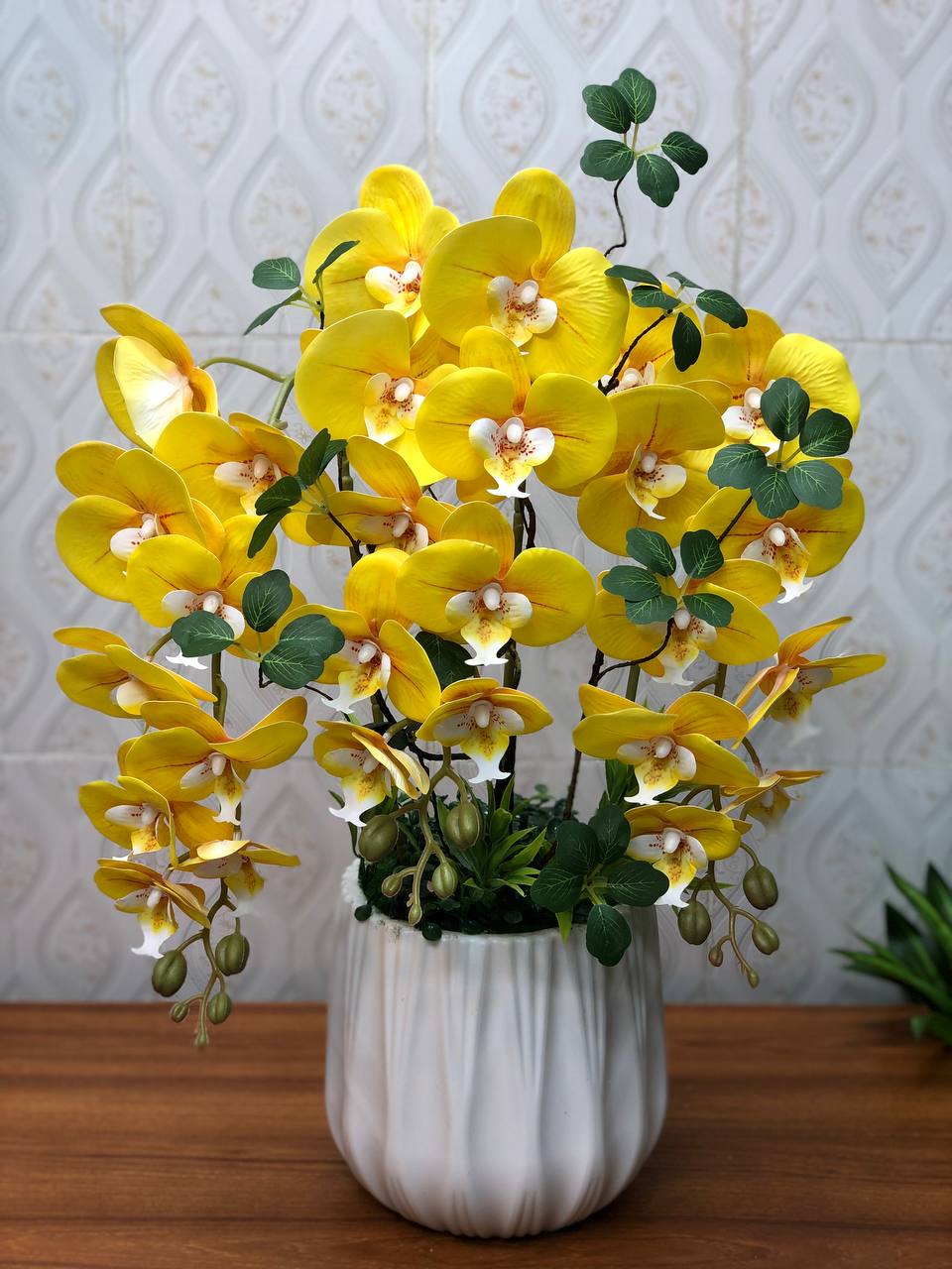 Artificial flower arrangement design 20 – real product photo 1