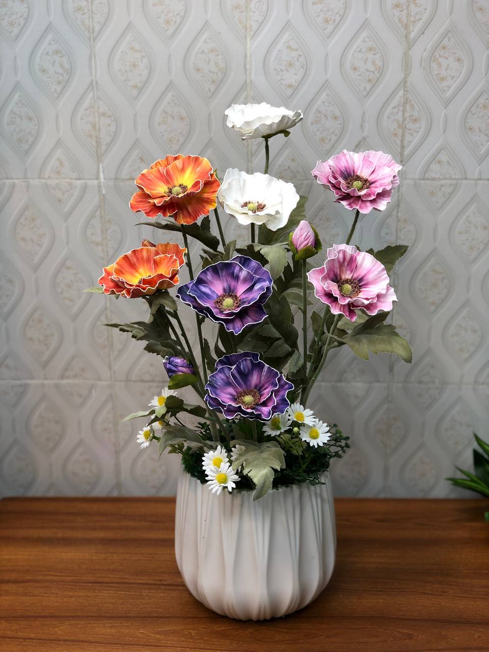 Artificial flower arrangement design 22 – real product photo 1