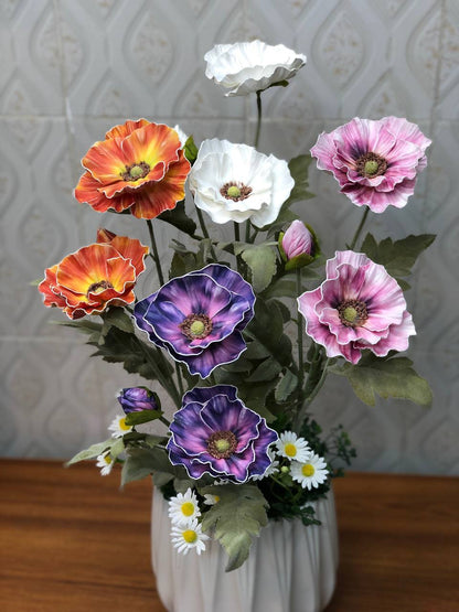 Artificial flower arrangement design 22 – real product photo 5
